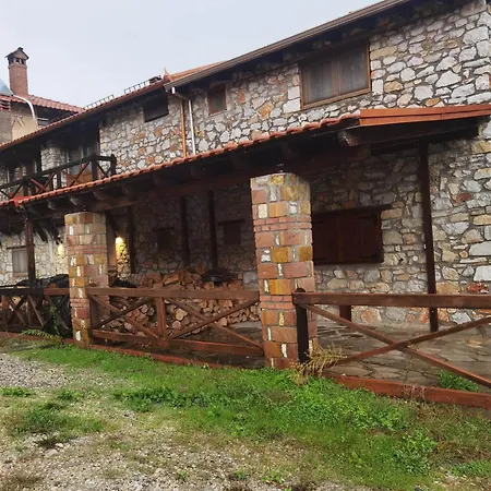Traditional Stone Cottage In Palio Elatohori Exterior photo