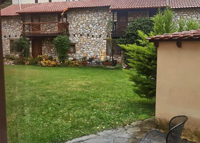 Traditional Stone Cottage In Palio Elatohori